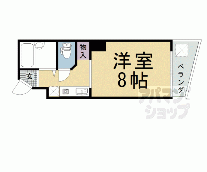 【メルシーメゾネット今出川】間取