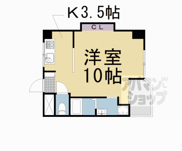 【ハイツ知恩】間取