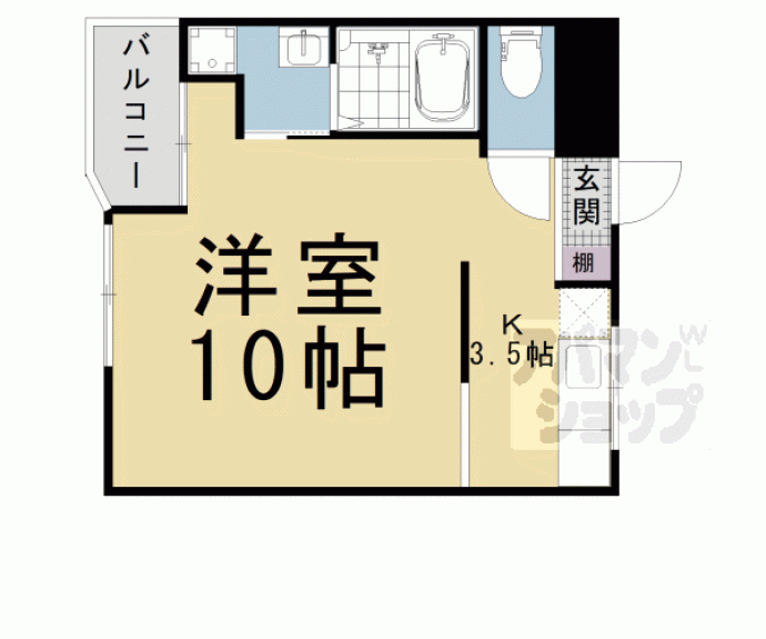 【ハイツ知恩】間取