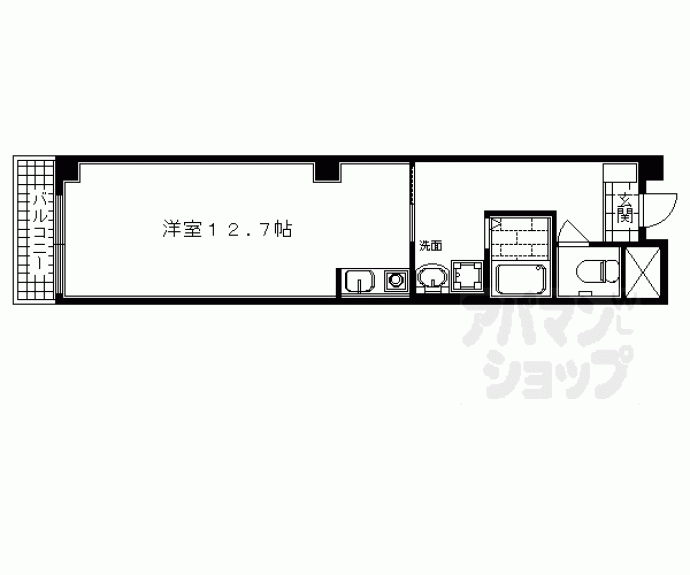 【エクセタコート】間取