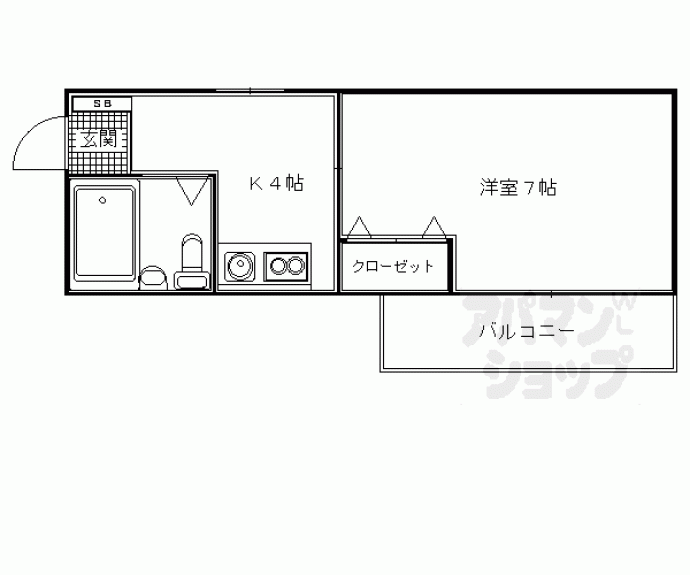 【メゾンドセルリアン】間取