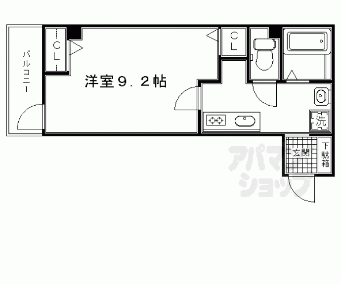 【祇園ケントビル】間取