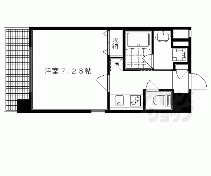 【アスヴェル京都西陣】間取