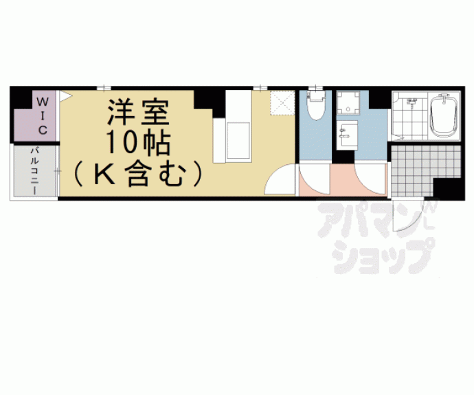 【アベニューサイド五条】間取