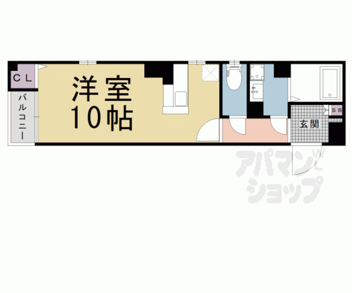 【アベニューサイド五条】間取