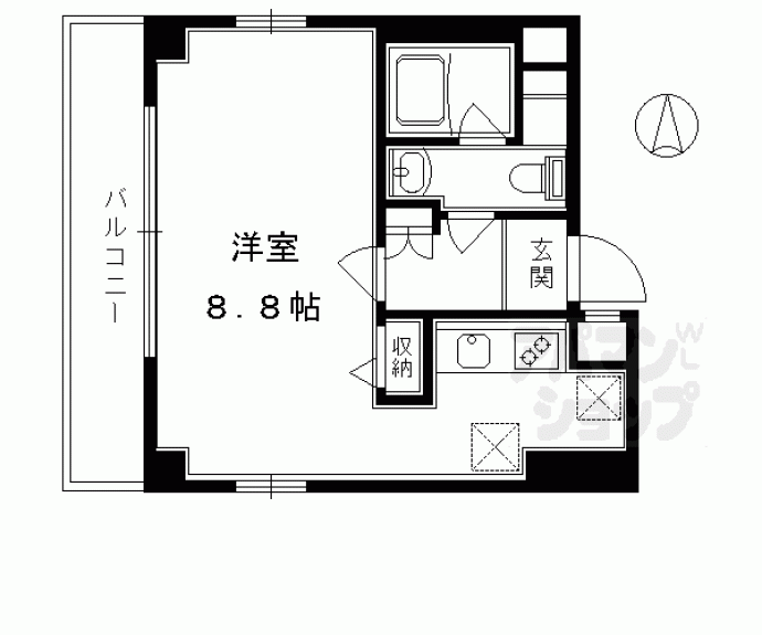 【ルポゼ綾大宮】間取