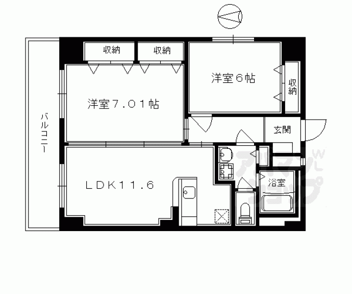 【ヴィラ・グレイス】間取