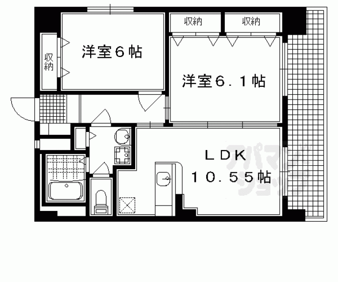 【ヴィラ・グレイス】間取