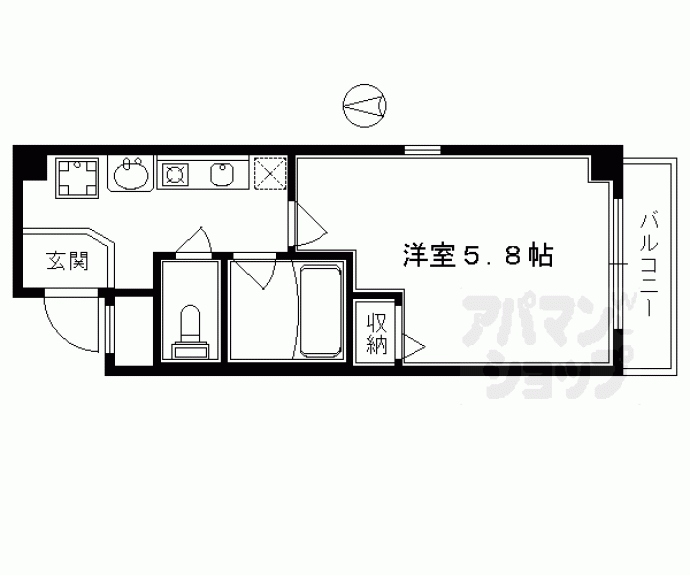 【バインオークネクト】間取