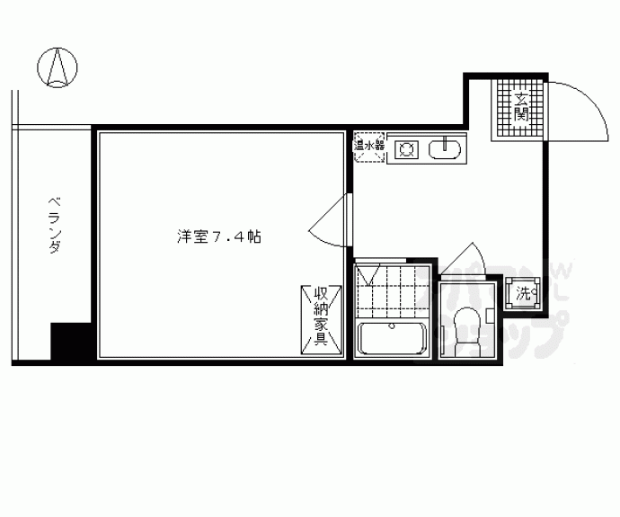 【セント綾大宮】間取