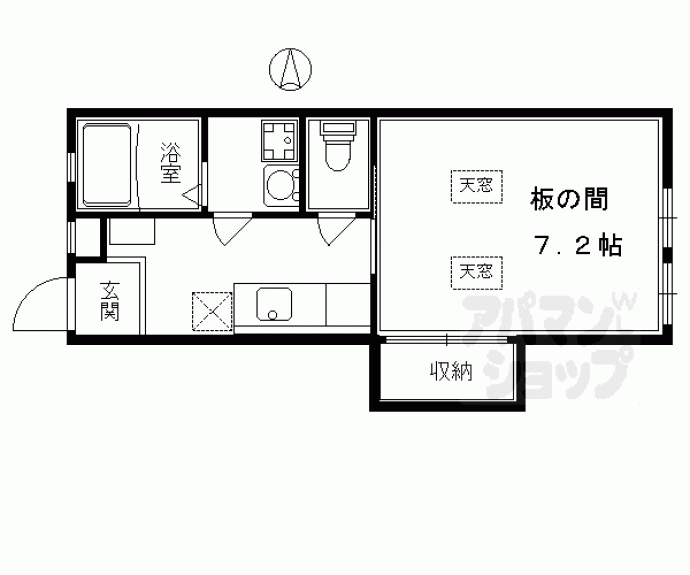 【ＣＡＳＡ壬生町家】間取