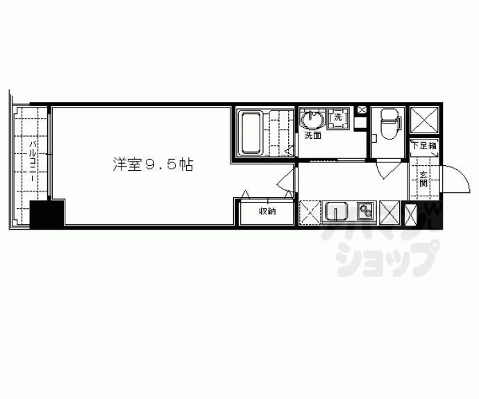 【プライム西洞院】間取