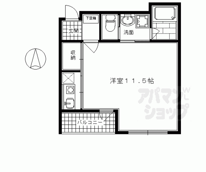 【Ｐｉｃｃｏｌｏ高辻】間取