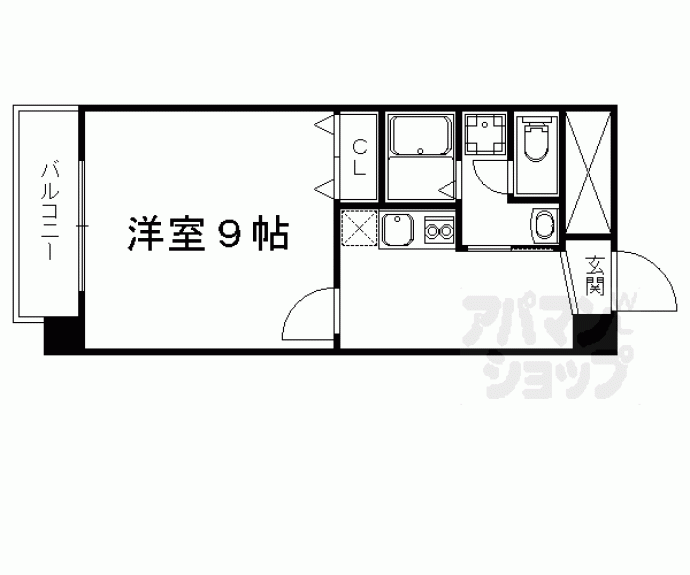 【テルマーノ西洞院】間取