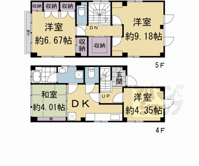 【祇園ビル】間取