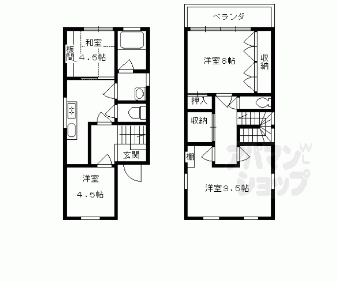 【祇園ビル】間取