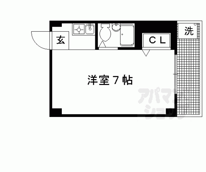 【シャンテ】間取