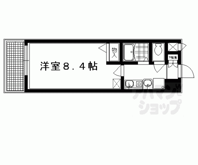 【ＳＥＴＴＬＥ御所東】間取