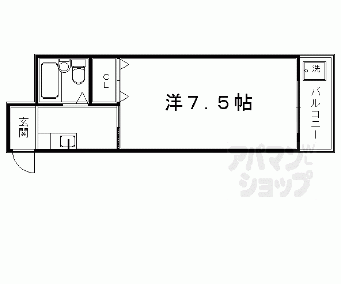 【Grace de 御所】間取