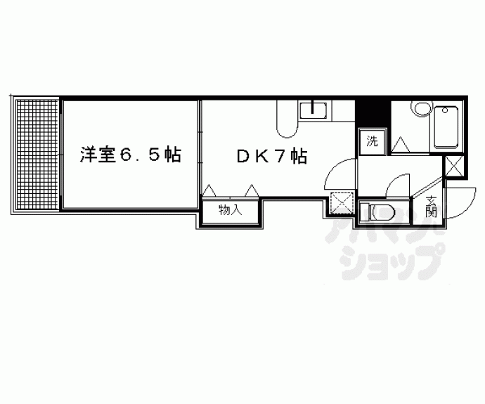 【アブレスト今出川】間取