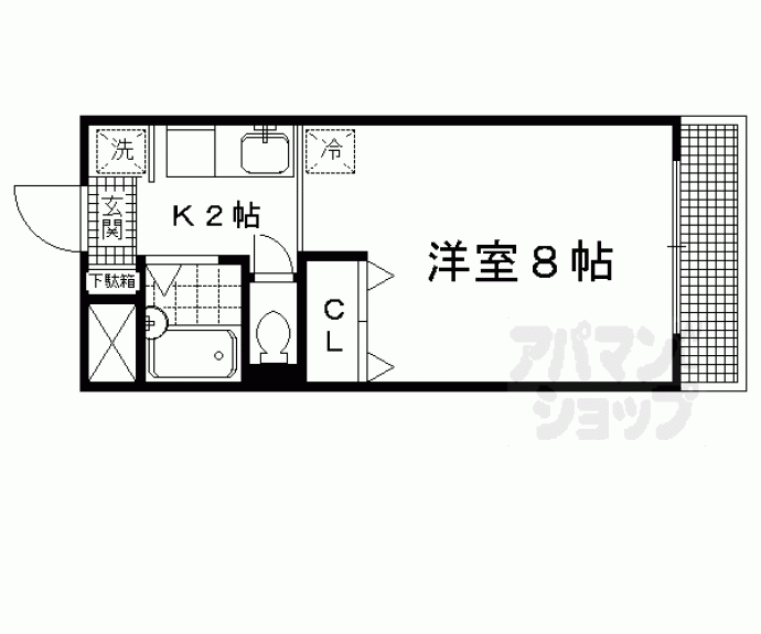 【菊岡家 出町柳館】間取