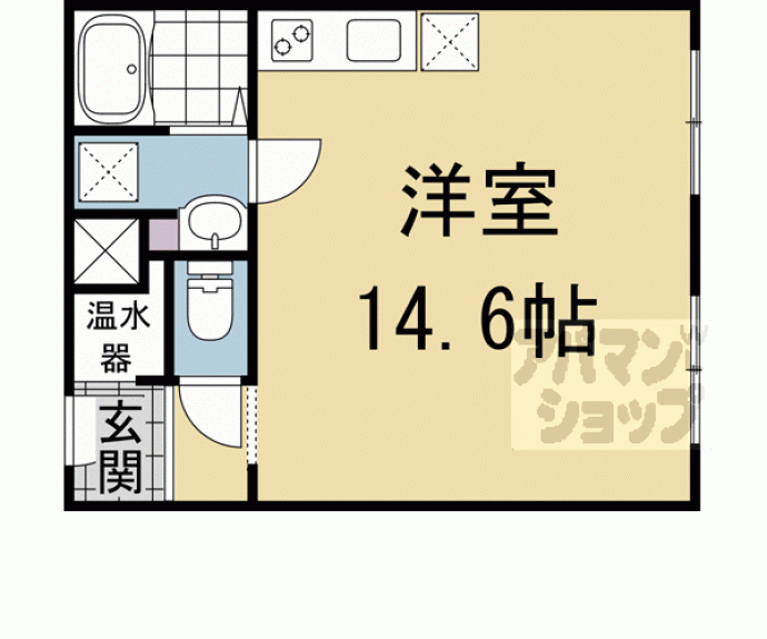 【百万遍ハイツ】間取