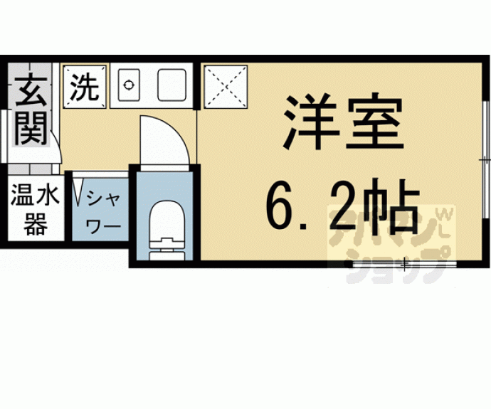 【百万遍ハイツ】間取