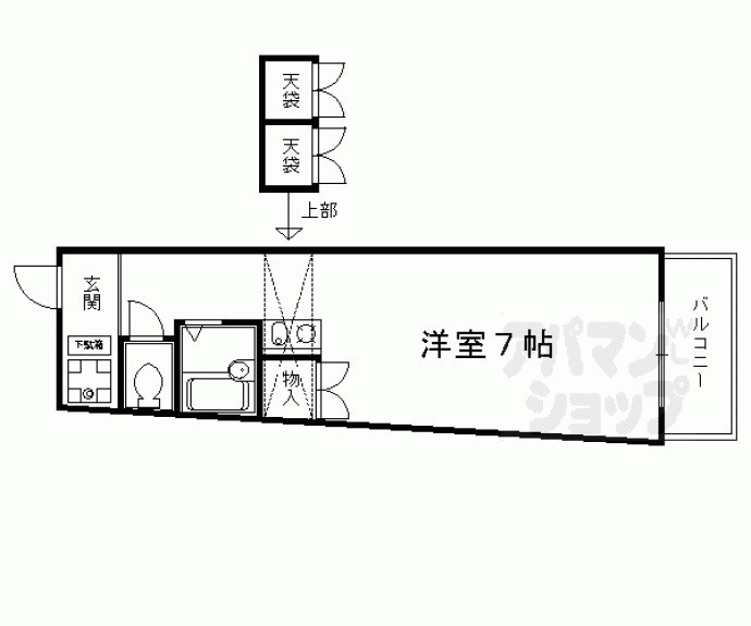 【キャッスル21】間取