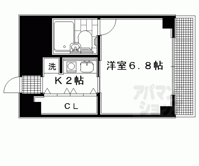 【第２百合マンション】間取