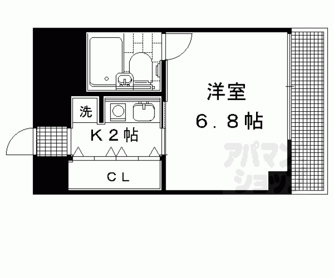 【第2百合マンション】間取