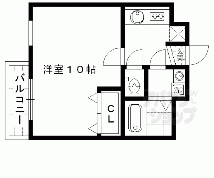【エスペランサ山科】間取
