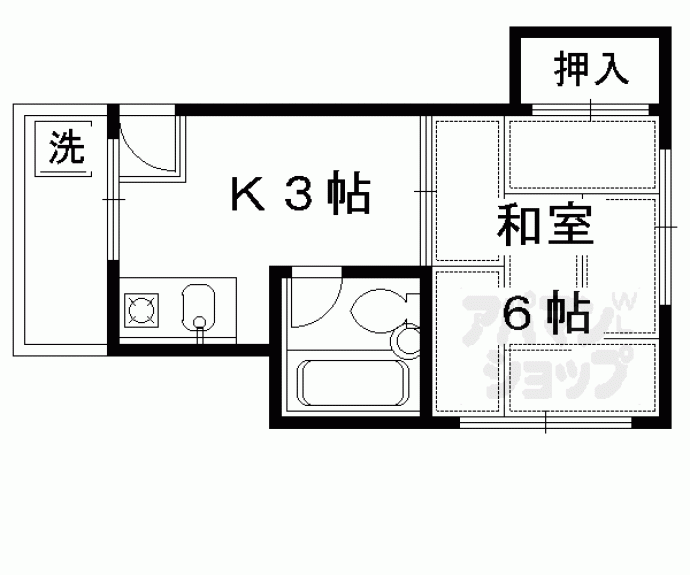 【青葉マンション】間取
