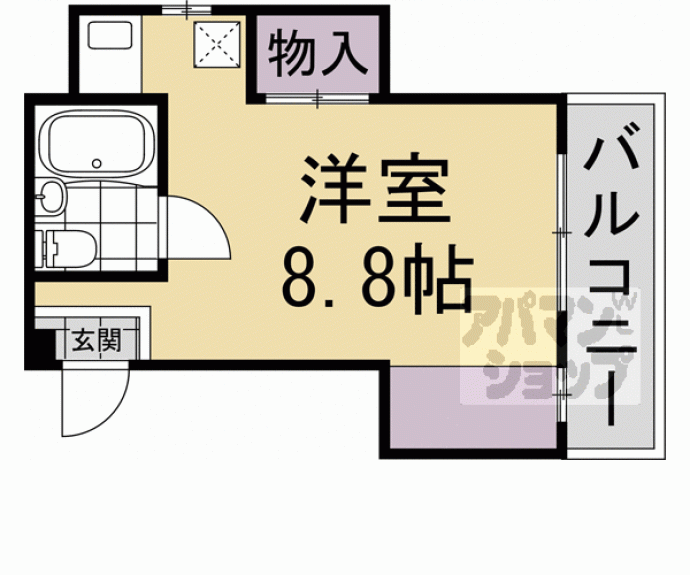【青葉マンション】間取