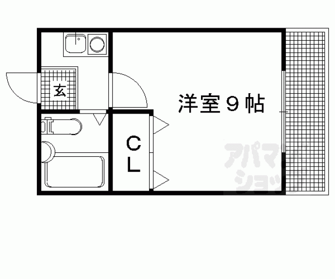 【スペース東一条】間取