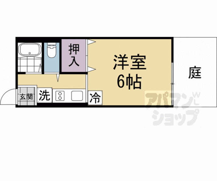 【ハイツタウン聖護院】間取