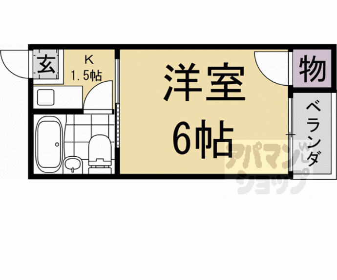 【ハイツ鈴木】間取