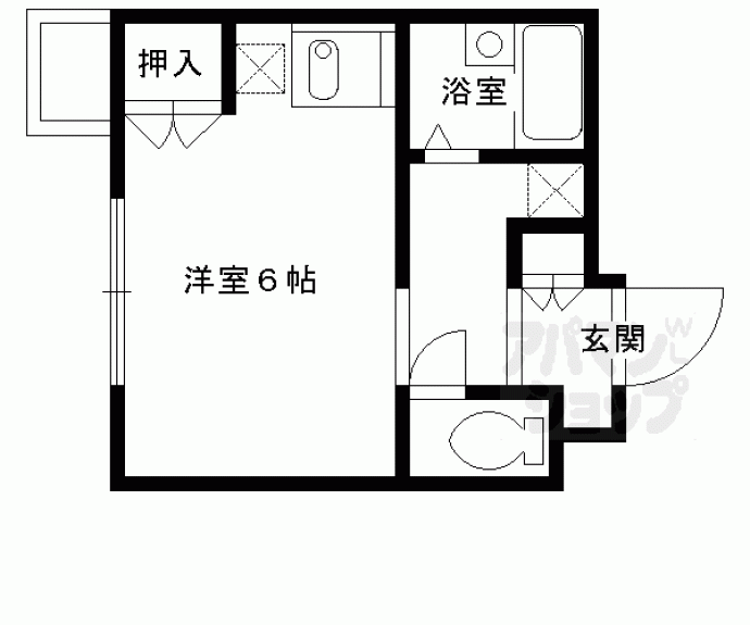 【レオパレスブランカ】間取