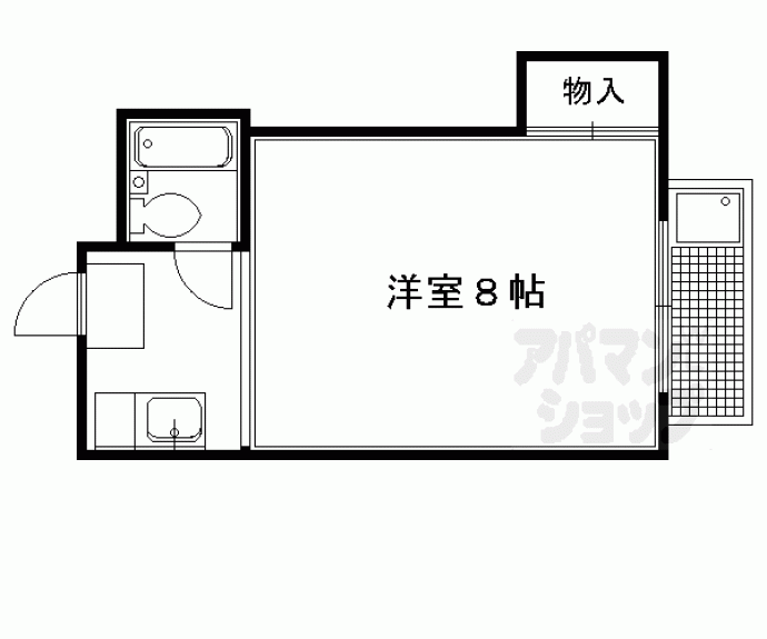 【ドミトリーニシムラ】間取