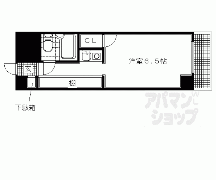 【コーポ樋ノ口】間取