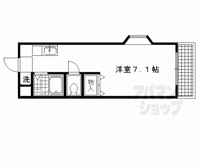 【グランビィア御蔭】間取