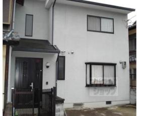 大将軍坂田町貸家：間取図