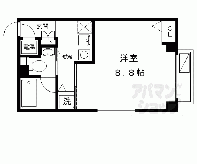 【ＣＯＺＹ平野】間取