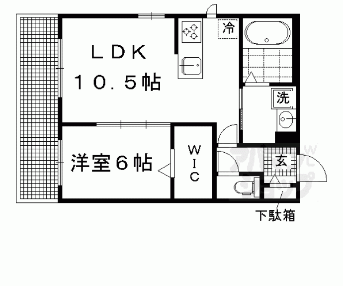 【クレール彩】間取