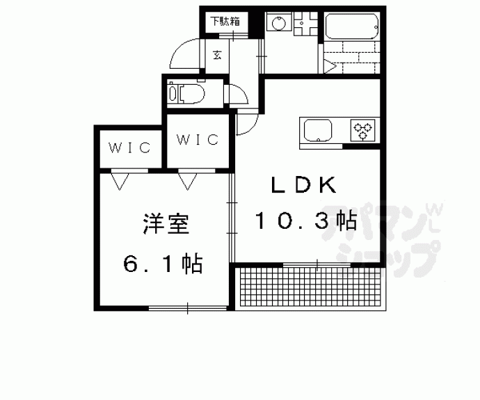 【クレール彩】間取