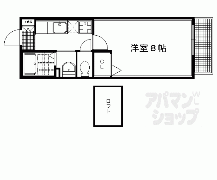 【シャーメゾン葵】間取