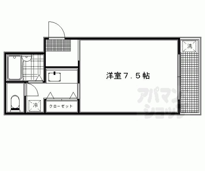 【エスカル１】間取