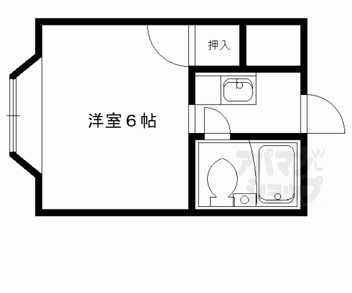 【プティメゾン下鴨】間取