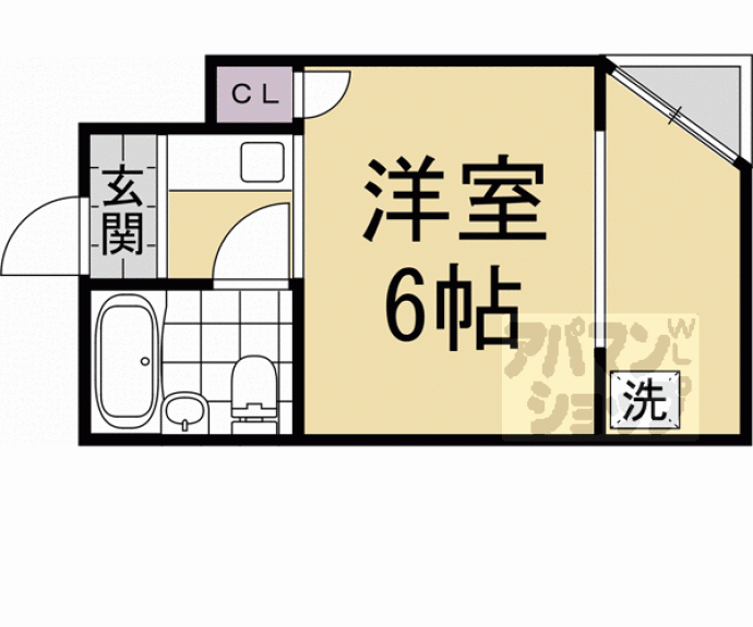 【プティメゾン下鴨】間取