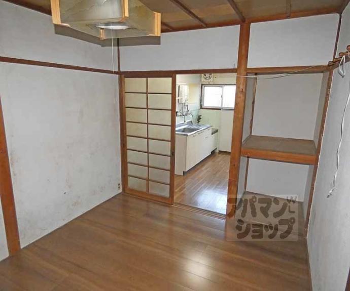 【吉田神楽岡町貸家】間取