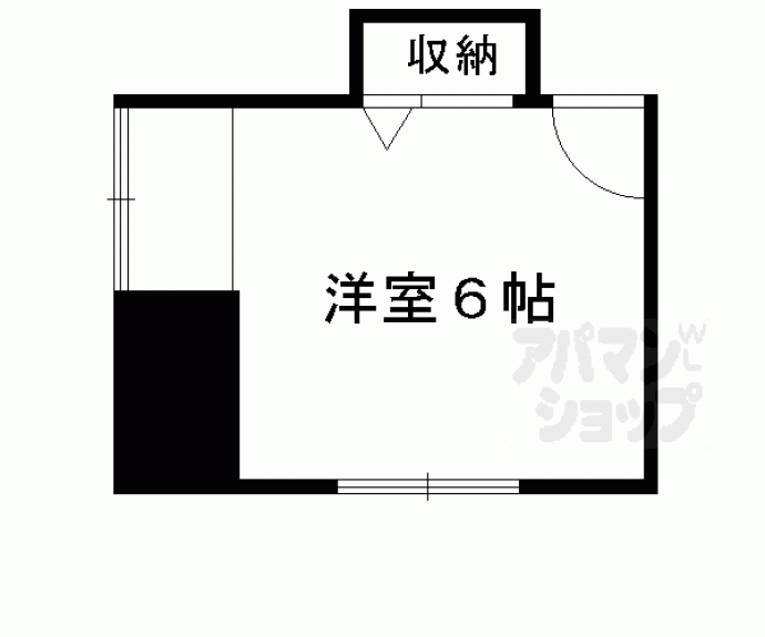 【洛北庵】間取